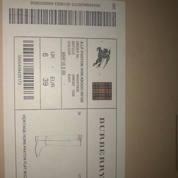 Burberry Boots - Picture 5 of 7